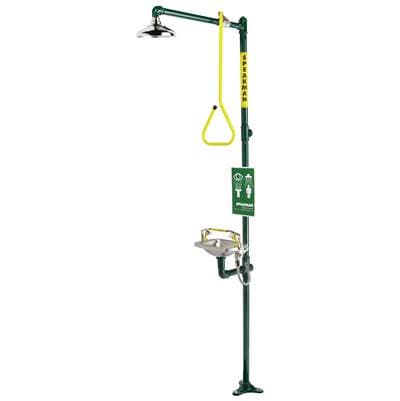 Speakman Select Series SE-616 Emergency Combination Shower with Stainless Steel Bowl Eye/face wash - N A by Speakman
