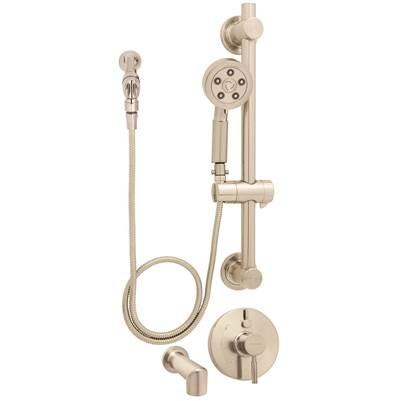 Speakman Neo Diverter Trim, Handicap Shower and Tub System (Valve not included) - Brushed Nickel