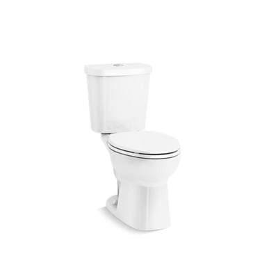 Sterling Plumbing Valton Two-piece Elongated Dual-flush Toilet - White