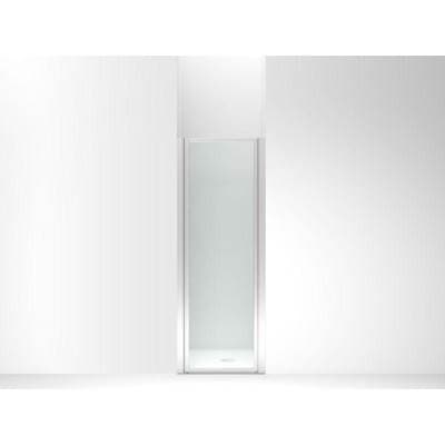 Sterling Plumbing Standard Pivot Shower Door, 64'' H X 23-1/2''-25'' W, with 1/8''-thick Rain...