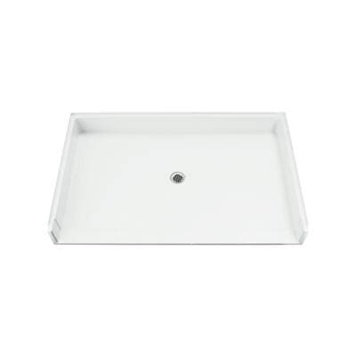 Sterling Plumbing Oc-s-63 63-1/2'' X 39-3/8'' Roll-in Shower Base - White by Sterling Plumbing