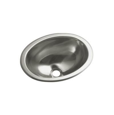 Oval drop-in/undermount bathroom sink by Sterling Plumbing