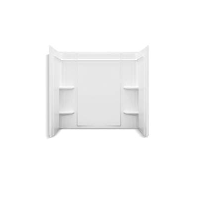 Sterling Plumbing Ensemblee Medley 60'' X 30'' Bath/shower Wall Set - White