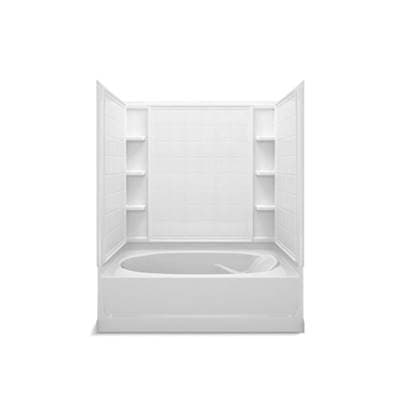 Sterling Plumbing Ensemble(tm) Series 7111, 60'' X 42'' Bath/shower 3-Pack - White by Sterling Plumbing