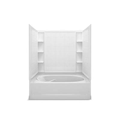 Sterling Plumbing Ensemble(tm) Series 7111, 60'' X 42'' Bath/shower 3-Pack - White by Sterling Plumbing