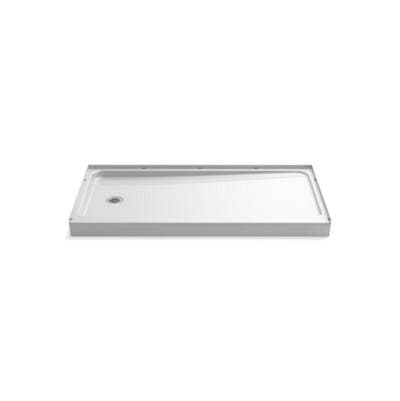 Sterling Plumbing Ensemblee 60'' X 32'' Shower Base with Left-hand Drain - White by Sterling Plumbing