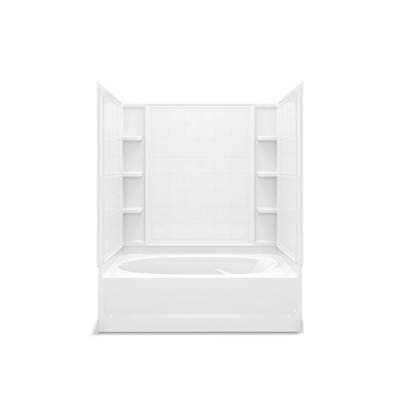 Sterling Plumbing Ensemble(tm) Series 7110, 60'' X 36'' Bath/shower 3-Pack - White by Sterling Plumbing