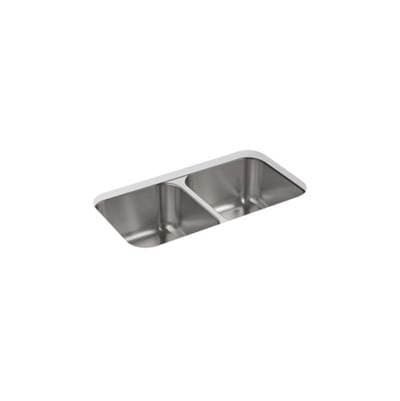 Sterling Plumbing Mcallister 32'' X 18'' X 8-9/16'' Undermount Double-equal Kitchen Sink - Not...