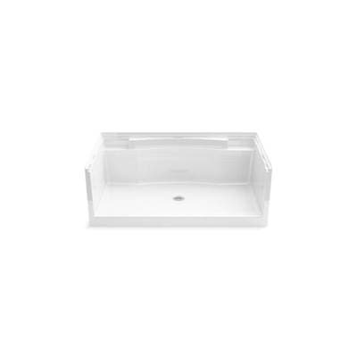 Sterling Plumbing Accord 60-1/4'' X 36'' Seated Shower Base - White