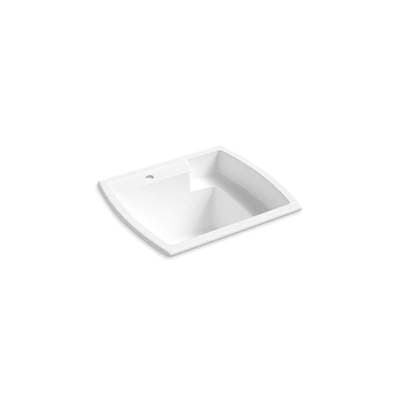 Sterling Plumbing Latitude Top-mount/undermount Utility Sink, 25'' X 22'' X 13'' - White by Sterling Plumbing