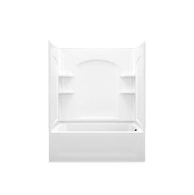 Sterling Plumbing Ensemblee 60-1/4'' X 32'' Curve Bath/shower - White by Sterling Plumbing