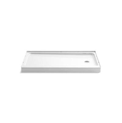 Sterling Plumbing Ensemblee 60'' X 30'' Shower Base with Right-hand Drain - White