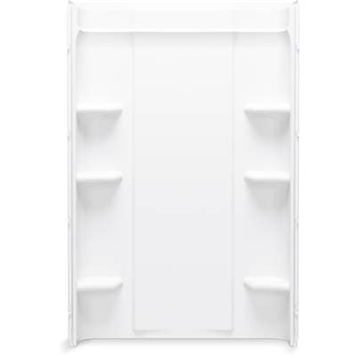 Sterling Plumbing Medley 48'' Shower Back Wall - White by Sterling Plumbing