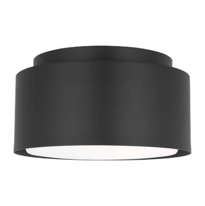 Visual Comfort Studio Collection Dartmore Small Flush Mount - Midnight Black