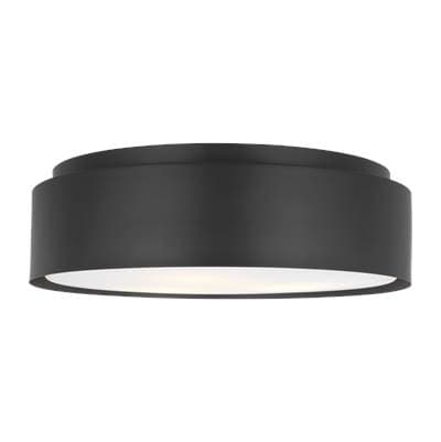 Visual Comfort Studio Collection Dartmore Large Flush Mount - Midnight Black