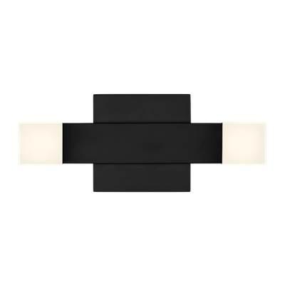 Brander Medium Vanity Midnight Black Bulbs Inc