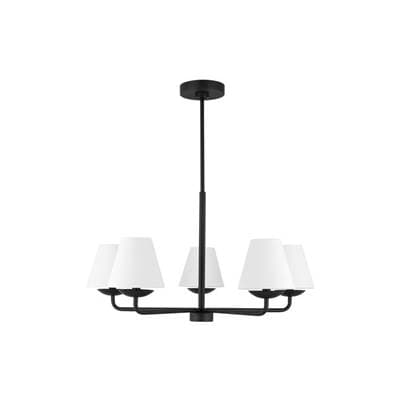 Visual Comfort Studio Collection Albion Medium Chandelier - Midnight Black by Visual Comfort Studio Collection