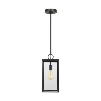 Visual Comfort Studio Collection Howell Medium Pendant Lantern - Antique Bronze