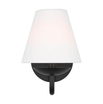 Albion Small Sconce Midnight Black by Visual Comfort Studio Collection