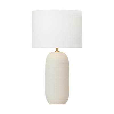 Visual Comfort Studio Collection Fanny Slim Table Lamp Matte Concrete Bulbs Inc