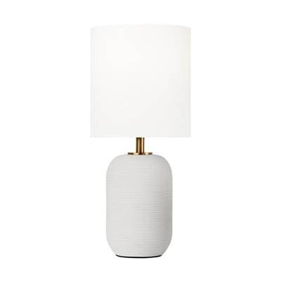 Visual Comfort Studio Collection Fanny Small Table Lamp Matte White Ceramic Bulbs Included -... by Visual Comfort Studio Collection