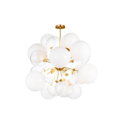 Visual Comfort Studio Collection Aria Large Chandelier - Burnished Brass by Visual Comfort Studio Collection