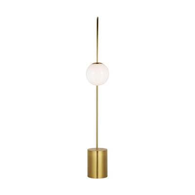 Visual Comfort Studio Collection Noemie Extra Large Floor Lamp Burnished Brass Bulbs Inc -...