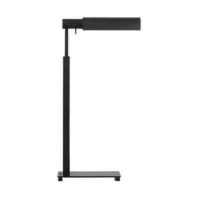 Visual Comfort Studio Collection Leonard Small Task Floor Lamp Aged Iron Bulbs Inc