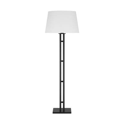 Visual Comfort Studio Collection Haddon Medium Floor Lamp Aged Iron Bulbs Inc by Visual Comfort Studio Collection