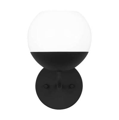 Visual Comfort Studio Collection Alvin One Light Wall / Bath Sconce - Midnight Black