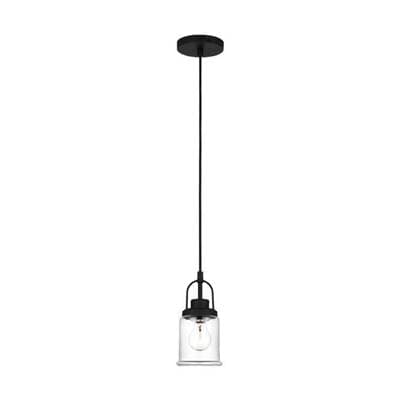 Visual Comfort Studio Collection Anders One Light Mini-pendant - Midnight Black