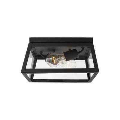Visual Comfort Studio Collection Founders Flush Mount - Black
