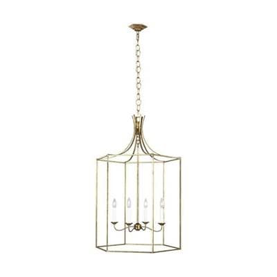 Visual Comfort Studio Collection Bantry House Large Lantern - Antique Gild by Visual Comfort Studio Collection