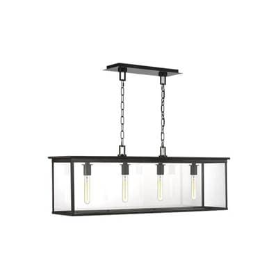 Visual Comfort Studio Collection Freeport Linear Outdoor Chandelier - Heritage Copper by Visual Comfort Studio Collection
