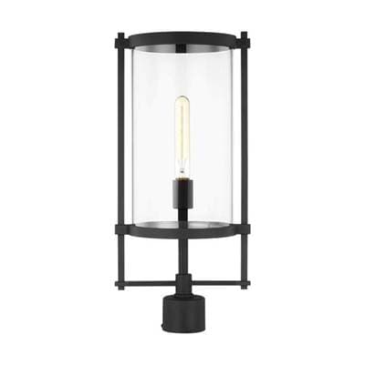 Visual Comfort Studio Collection Eastham Outdoor Post Lantern - Textured Black by Visual Comfort Studio Collection