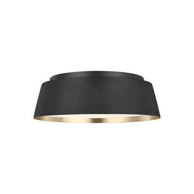 Visual Comfort Studio Collection Asher Medium Flush Mount - Midnight Black