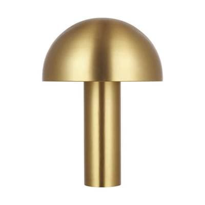 Visual Comfort Studio Collection Cotra Table Lamp in Burnished Brass Bulbs Included - Burnished...