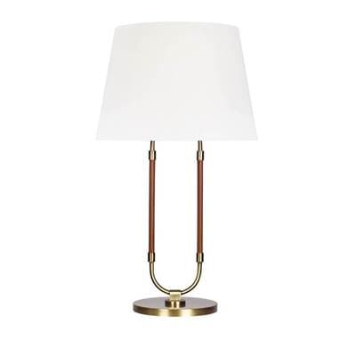 Visual Comfort Studio Collection Katie Table Lamp Time Worn Brass Bulbs Inc