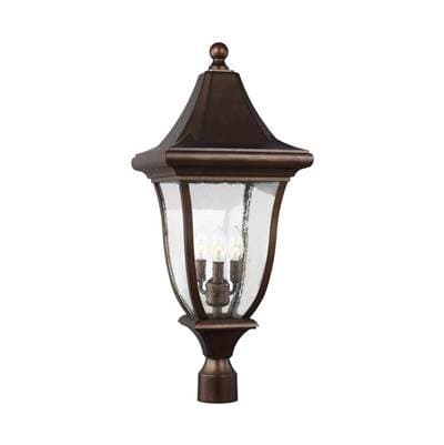 Visual Comfort Studio Collection Oakmont Post Lantern - Patina Bronze