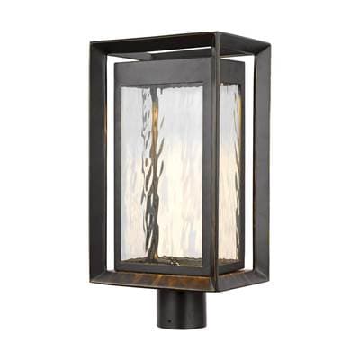 Visual Comfort Studio Collection Urbandale Large LED Post Lantern in Antique Bronze Bulbs...