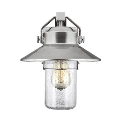 Visual Comfort Studio Collection Boynton Small Lantern - Painted Brushed Steel by Visual Comfort Studio Collection