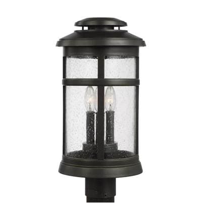 Visual Comfort Studio Collection Newport Post Lantern - Antique Bronze