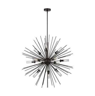 Visual Comfort Studio Collection Hilo Large Outdoor Chandelier - Oil Rubbed Bronze by Visual Comfort Studio Collection