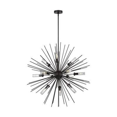 Hilo Large Outdoor Chandelier Oil Rubbed Bronze