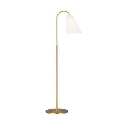 Visual Comfort Studio Collection Signoret Task Floor Lamp Burnished Brass Bulbs Inc - Burnished...