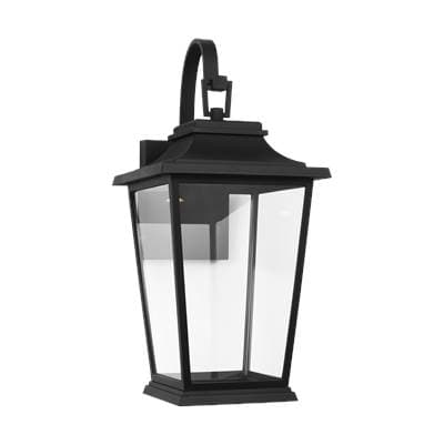 Visual Comfort Studio Collection Warren Medium Lantern Textured Black Bulbs Inc