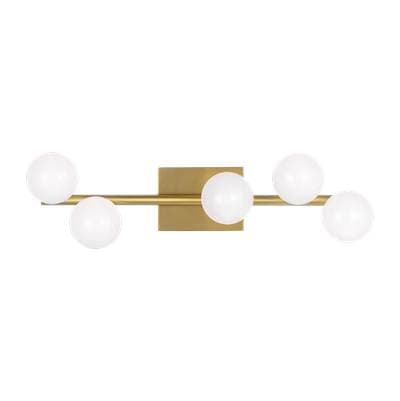 Visual Comfort Studio Collection Altair 5 - Light Vanity - Burnished Brass