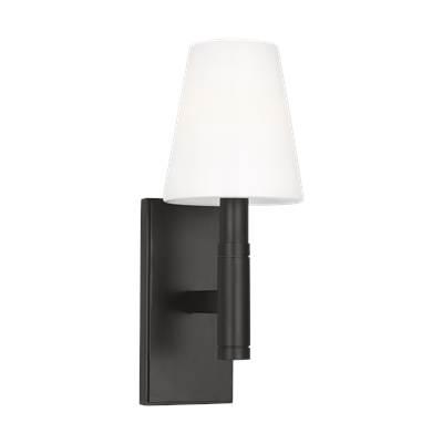 Beckham Classic Rectangular Sconce in Aged Iron by Visual Comfort Studio Collection