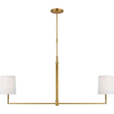 Visual Comfort Studio Collection Danica Large Linear Chandelier - Burnished Brass by Visual Comfort Studio Collection