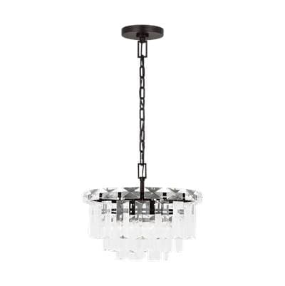 Visual Comfort Studio Collection Arden Small Chandelier - Aged Iron